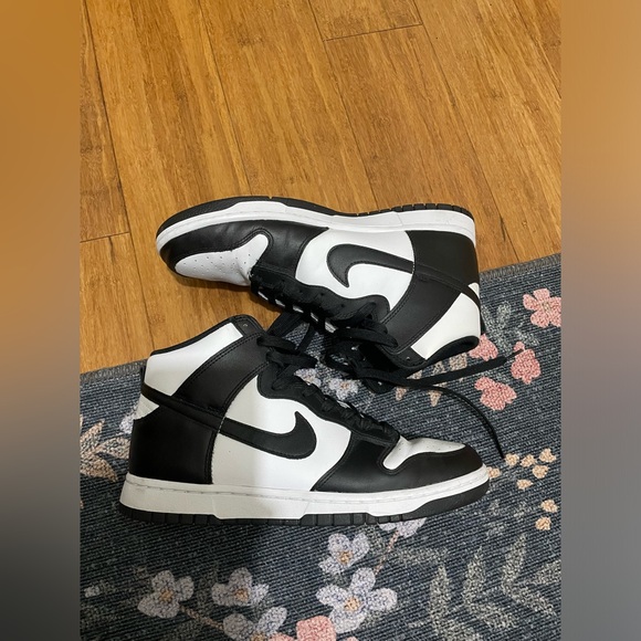 Nike high top dunks pandas men’s sz 10 - Picture 6 of 6